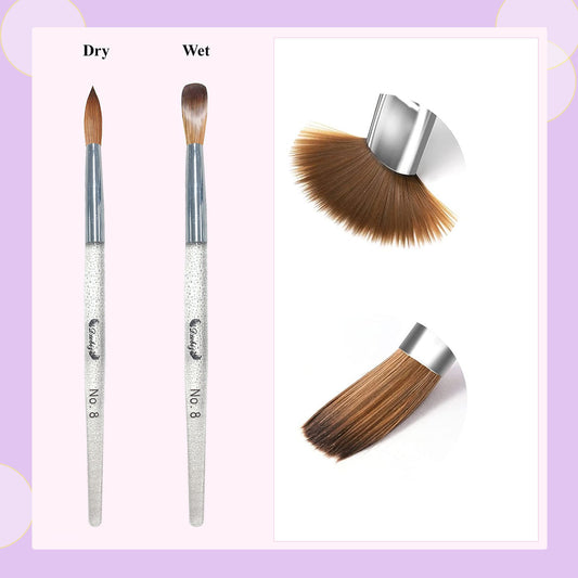 Acrylic nail brush