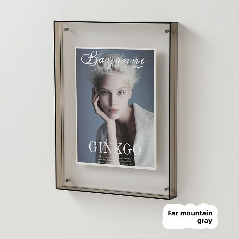 Acrylic photo frame display stand