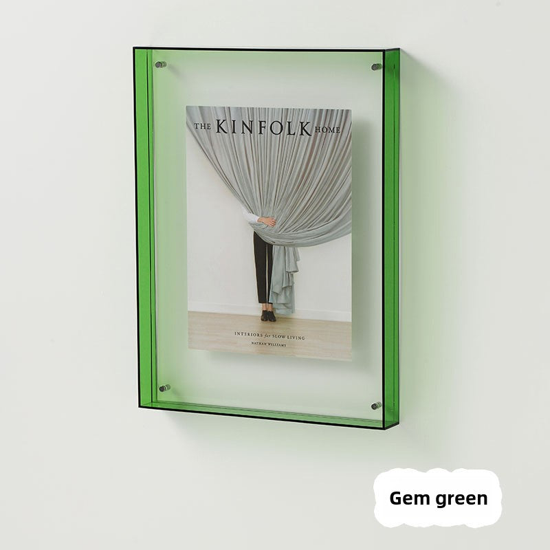 Acrylic photo frame display stand