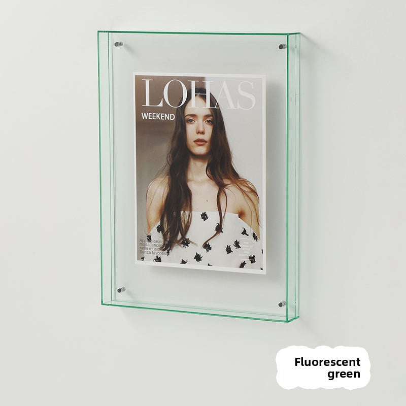 Acrylic photo frame display stand