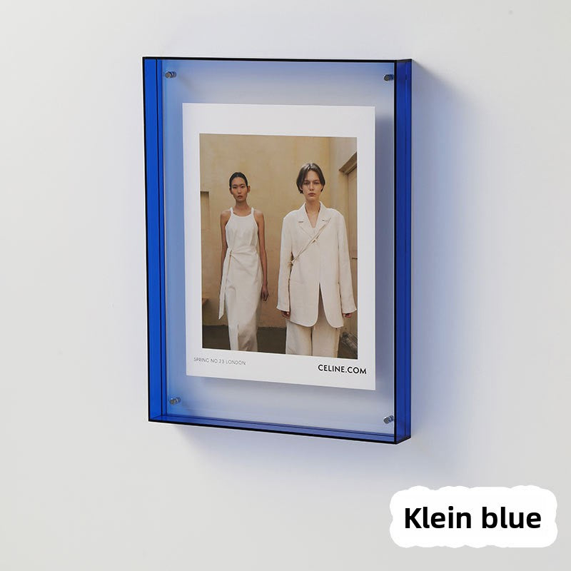 Acrylic photo frame display stand