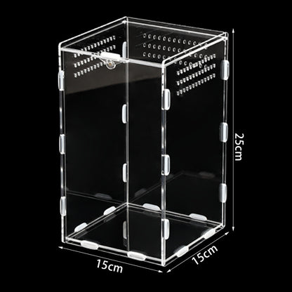 Acrylic Reptile Habitat Box