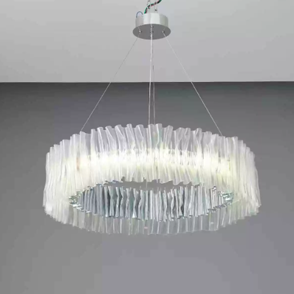 Acrylic Round LED Chandelier Modern Lighting