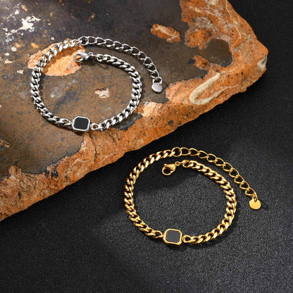 Acrylic six-sided bracelet