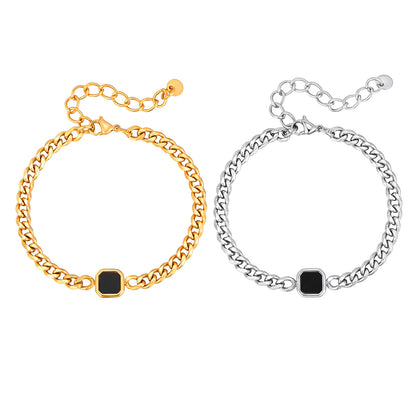 Acrylic six-sided bracelet