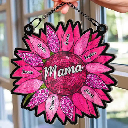 Acrylic Sunflower Hanging Ornament