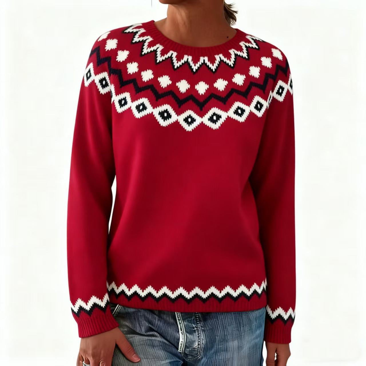 acrylic sweater