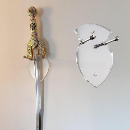 Acrylic Wall Sword Rack Hook