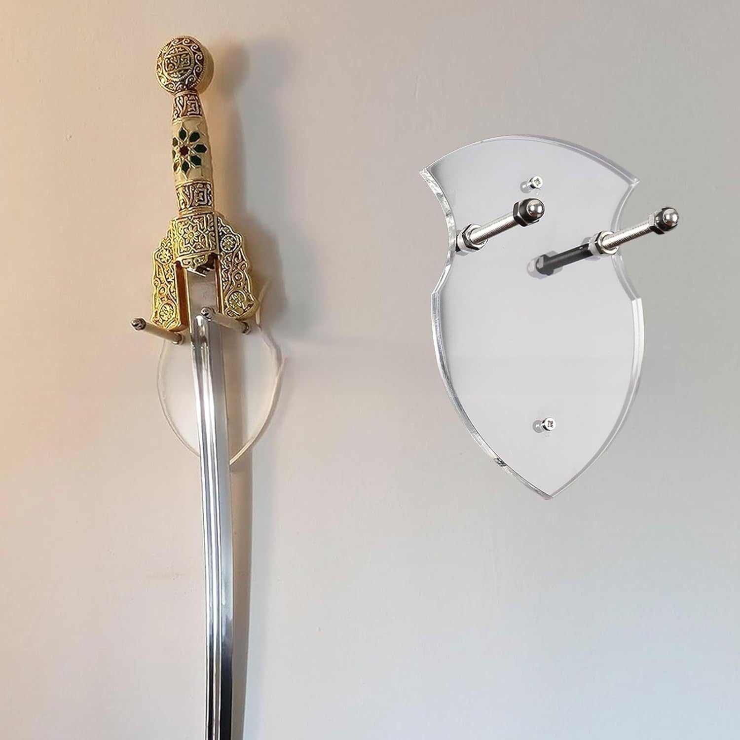Acrylic Wall Sword Rack Hook