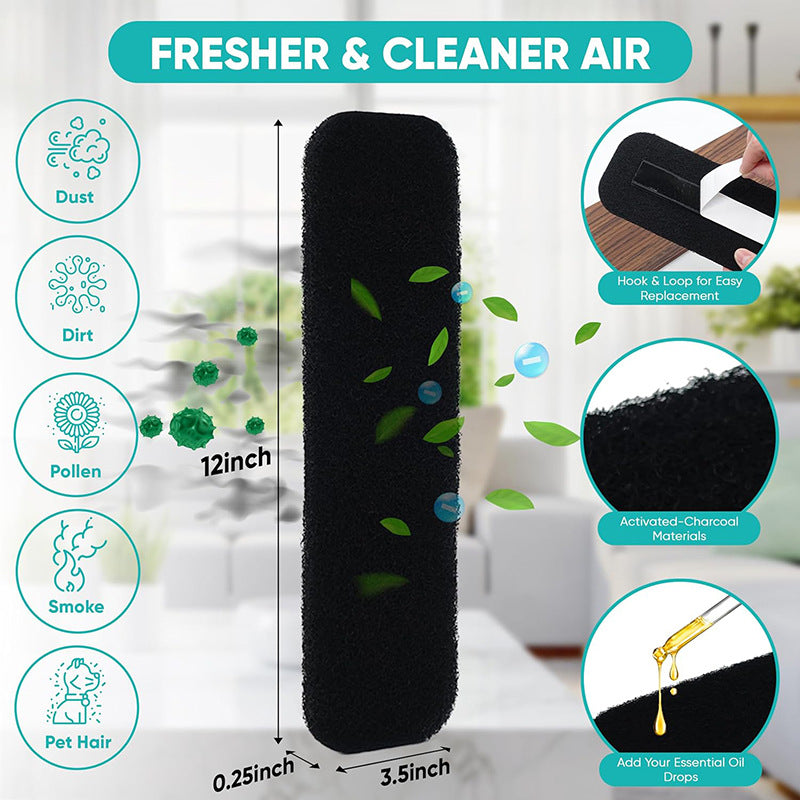 Activated carbon filter cotton