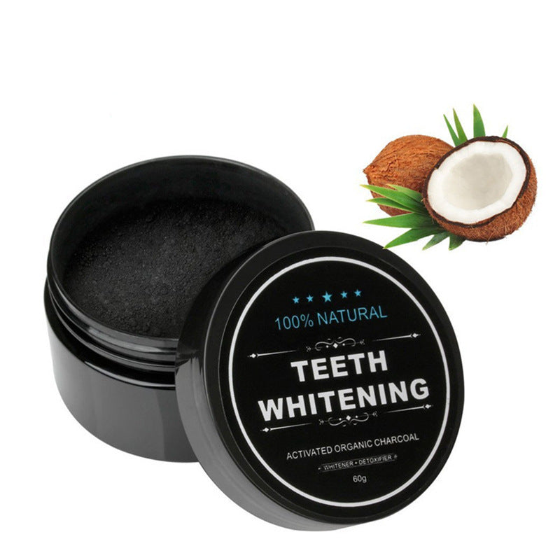 Activated carbon tooth powder tooth whitening powder bamboo charcoal tooth washing powder coconut shell tooth beauty powder whitening tooth powder tooth cleaning tooth washing powder