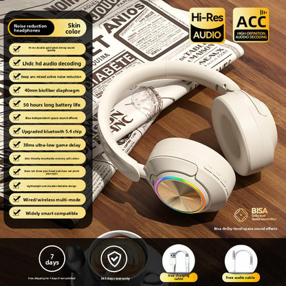 Active Noise Cancelling Bluetooth Gaming Headset