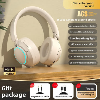 Active Noise Cancelling Bluetooth Gaming Headset