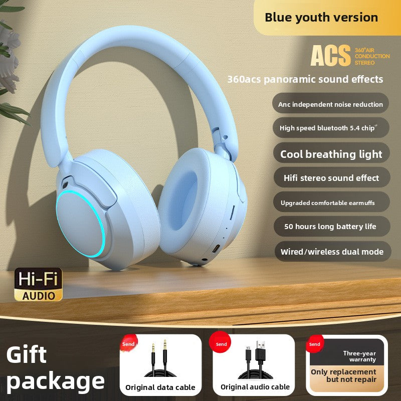 Active Noise Cancelling Bluetooth Gaming Headset