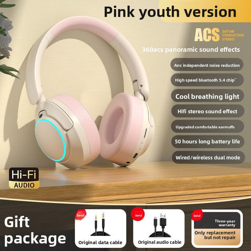 Active Noise Cancelling Bluetooth Gaming Headset