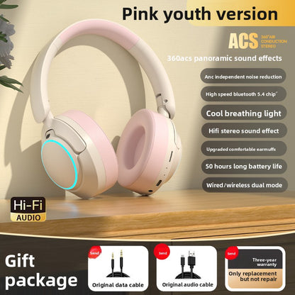 Active Noise Cancelling Bluetooth Gaming Headset