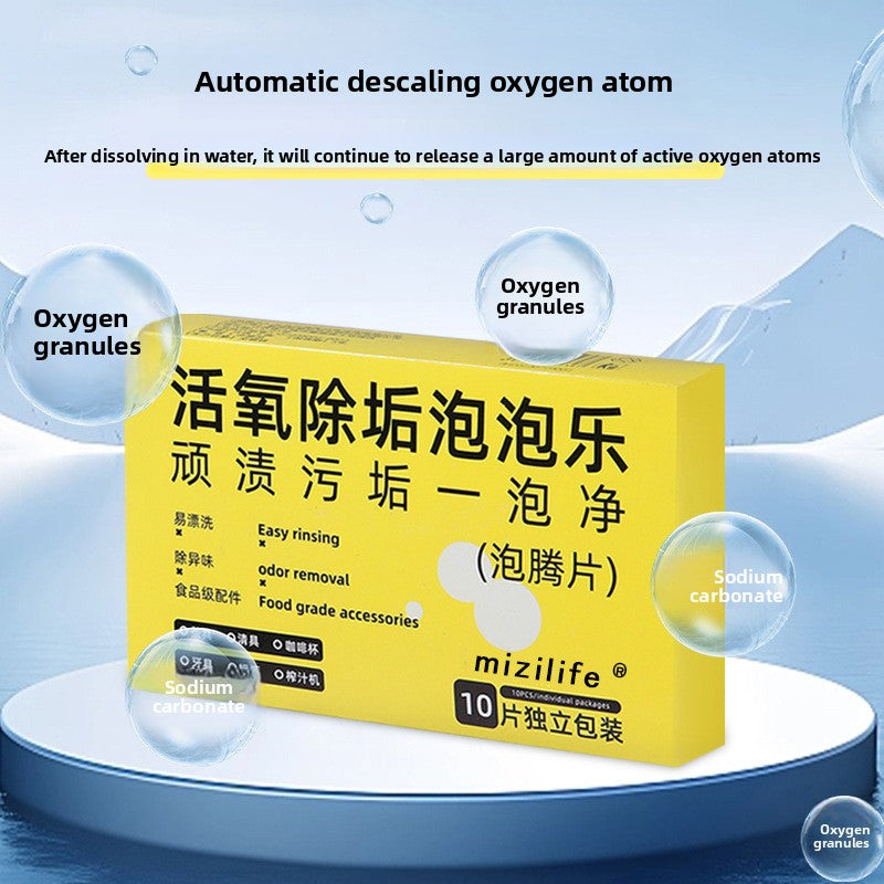 Active Oxygen Descaling Effervescent Tablets