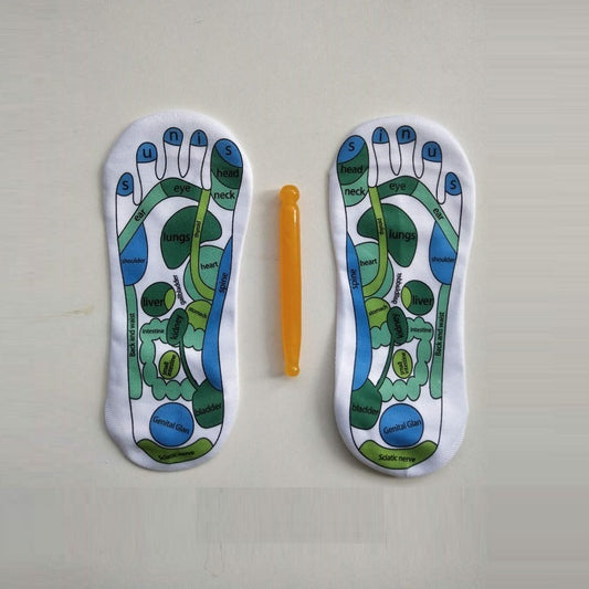 Acupoint Diagram Socks