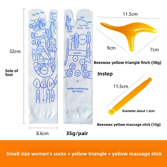Acupoint Diagram Socks