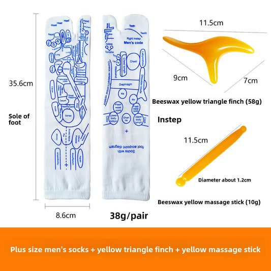 Acupoint Diagram Socks