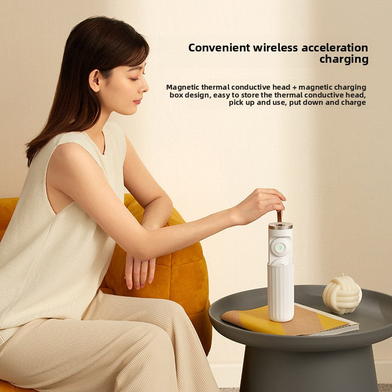 Acupoint heating and vaporization device
