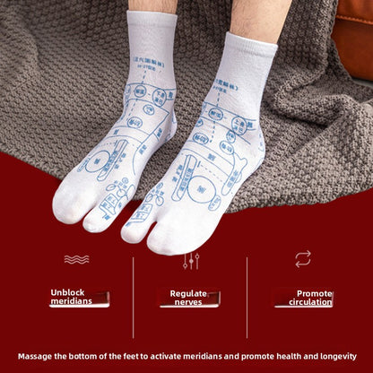 Acupressure Health Meridian Socks