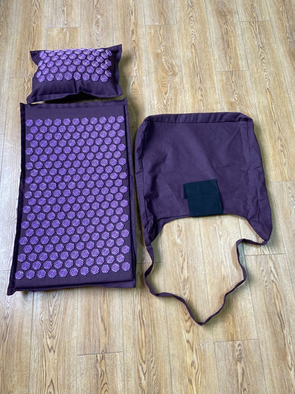 Acupressure Massage Mat Set with Pillow