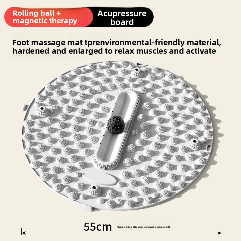 Acupressure mat relaxation massage foot pad