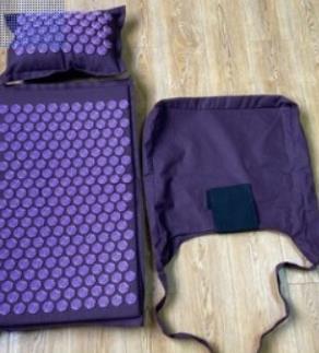 Acupuncture Meditation Pillow and Mat Set