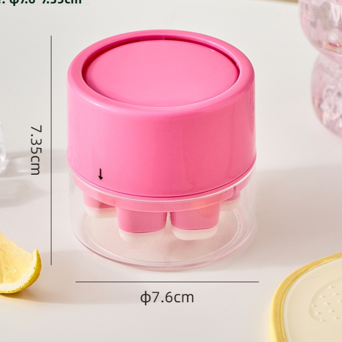 Creative Fruit Ice Cube Tray with Lid