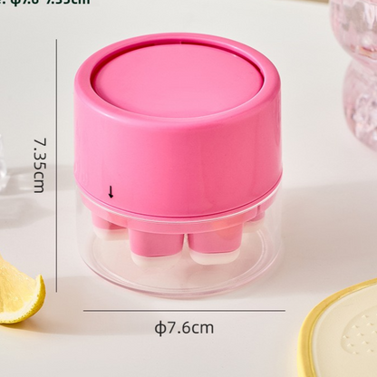 Creative Fruit Ice Cube Tray with Lid