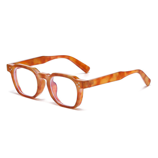 Fashion Round Frame Studded Sunglasses for Eye Protection