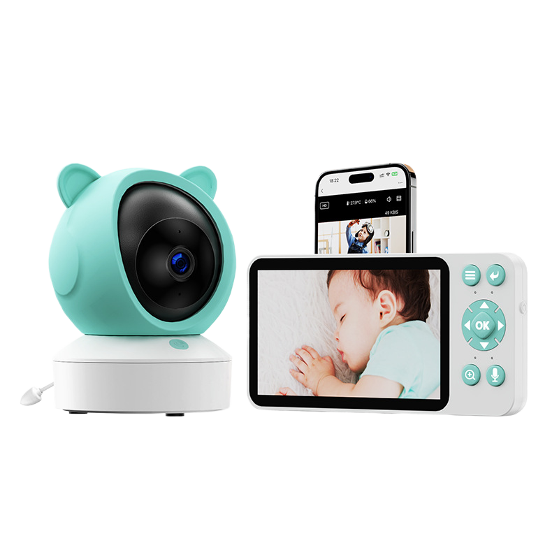 Graffiti WiFi Video Baby Monitor with Screen and Cry Alarm