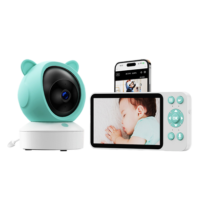 Graffiti WiFi Video Baby Monitor with Screen and Cry Alarm