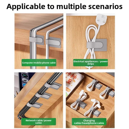 Adhesive Cable Management Strips