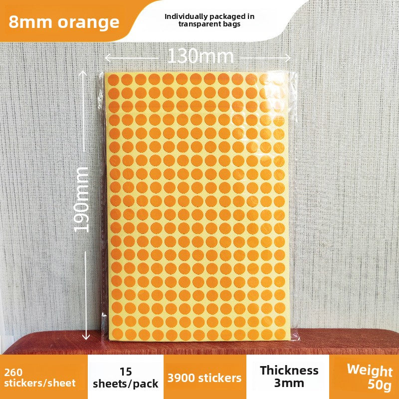Adhesive dot stickers