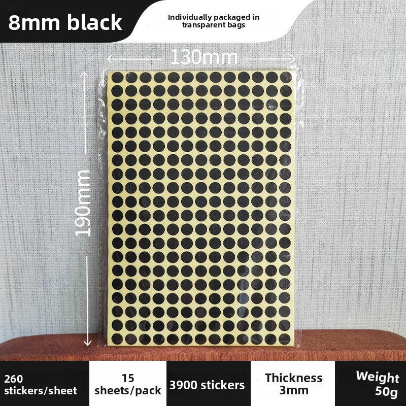 Adhesive dot stickers