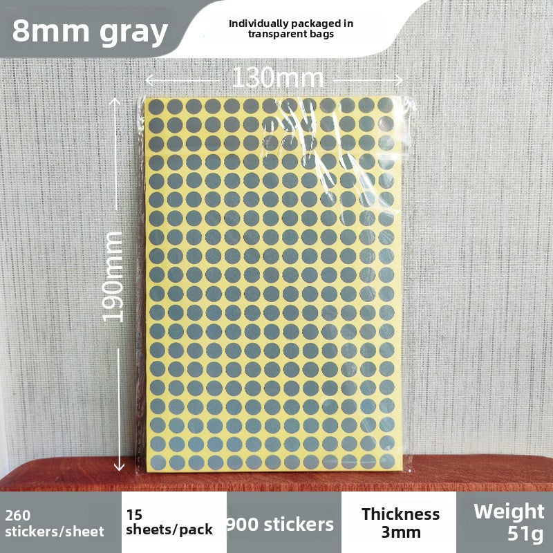 Adhesive dot stickers