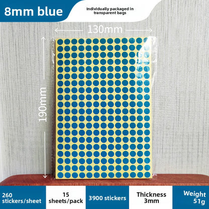 Adhesive dot stickers