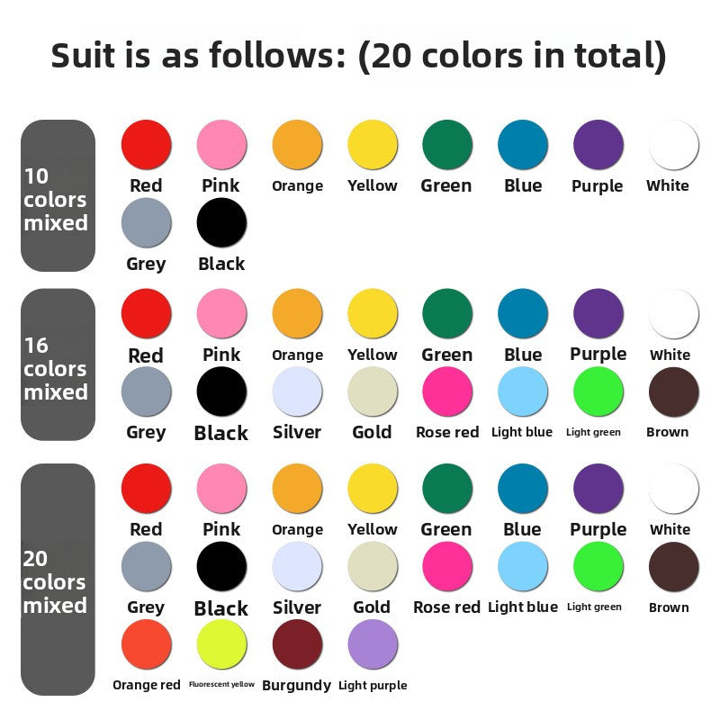 Adhesive dot stickers