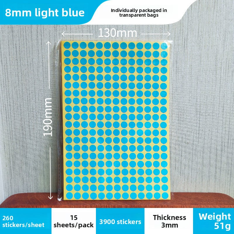 Adhesive dot stickers
