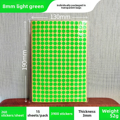 Adhesive dot stickers