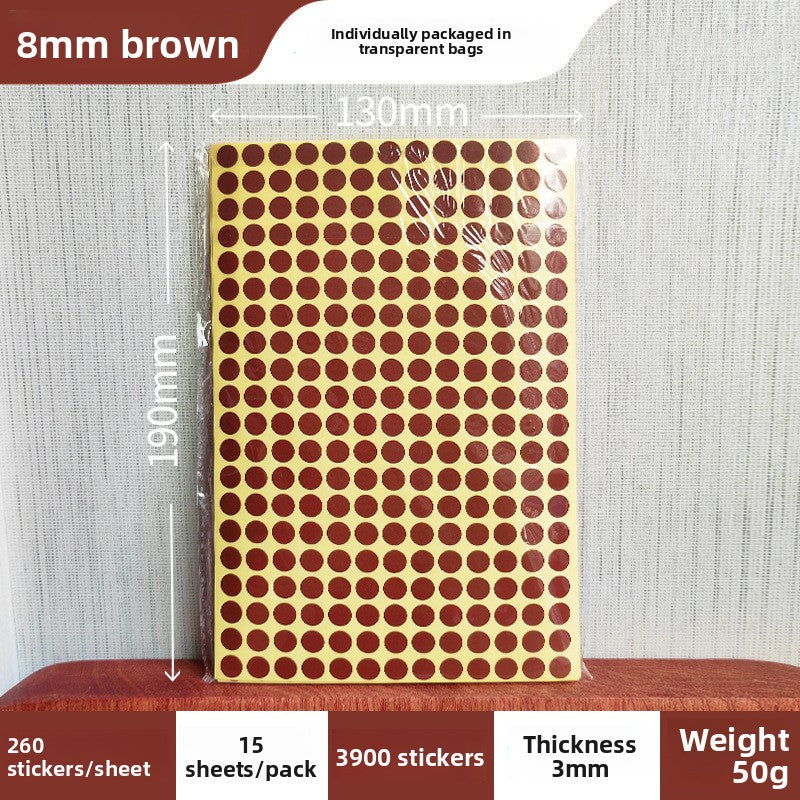 Adhesive dot stickers