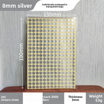 Adhesive dot stickers