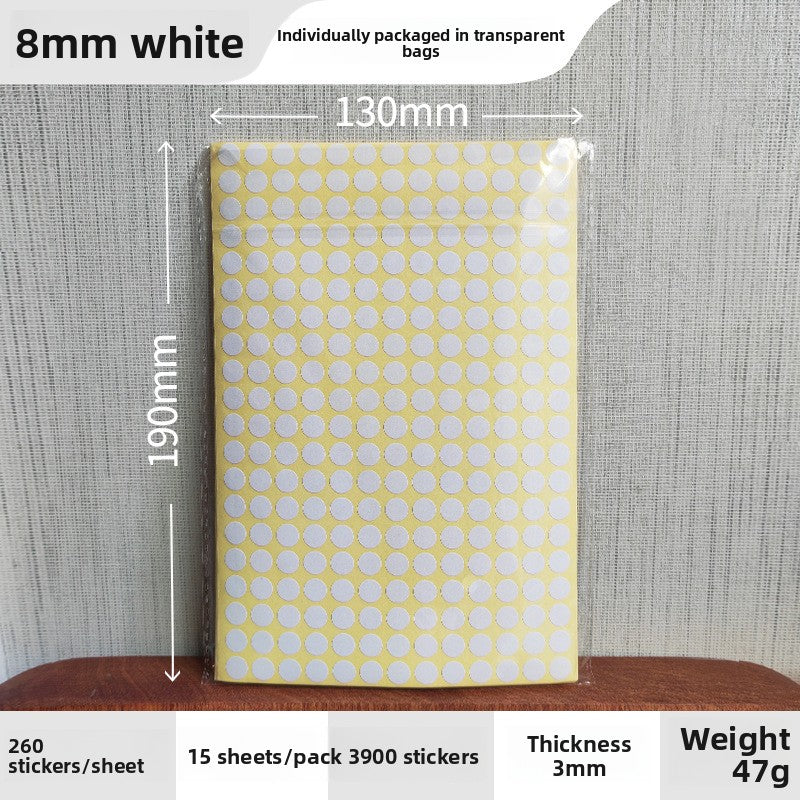 Adhesive dot stickers