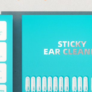 Adhesive Ear Cleaning Sticks