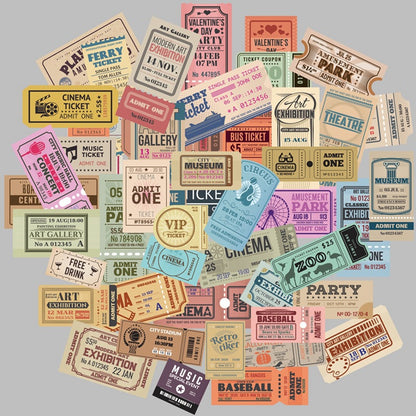 adhesive paper stickers