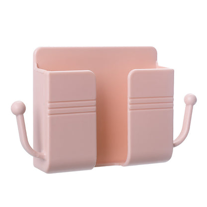 Adhesive phone charging stand