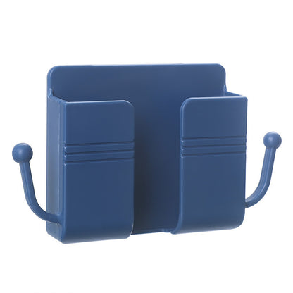 Adhesive phone charging stand