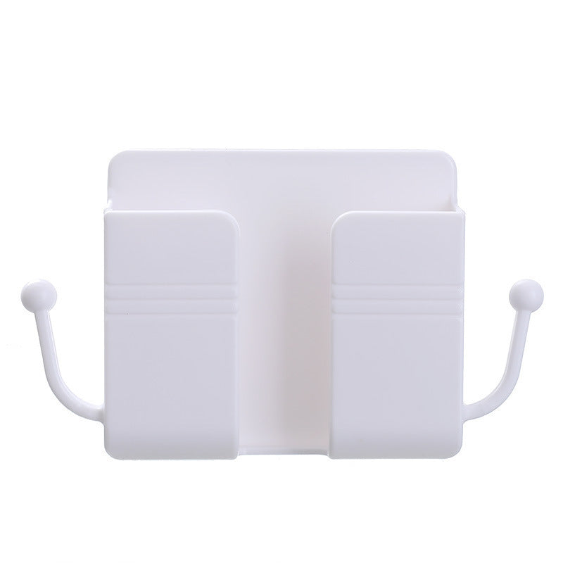 Adhesive phone charging stand